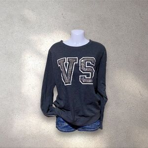 Victoria's Secret "VS" Sequined Bling Sweater